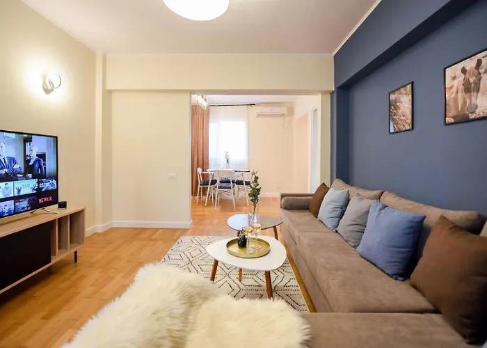 アパート Living At Its - Spacious 2 Bedroom On Calea Victoriei ブカレスト