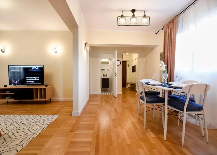 Lejlighed Living At Its - Spacious 2 Bedroom On Calea Victoriei Bukarest